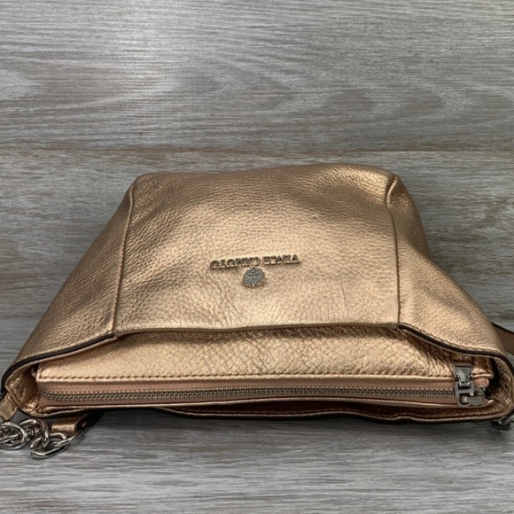 NWOT Vince Camuto Kelby Crossbody Purse Rose Gold Leather - Picture 5 of 13